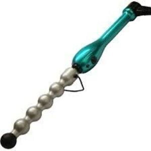 Bed Head Rock N Roller Clamp Free Hair Wand 8R320 Green Wave and Texture Curler